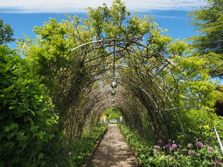 Tunnel in the Hortulus Gardens