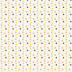 colorful confetti background.seamless pattern.