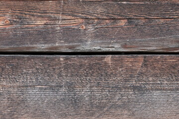Natural wooden background closeup, gray boards abstraction
