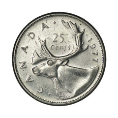 Canada 25 cents 1968-1978