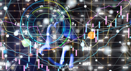 Futuristic wave, Futuristic data stream