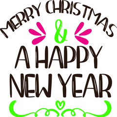 Christmas SVG and T-shirt Design