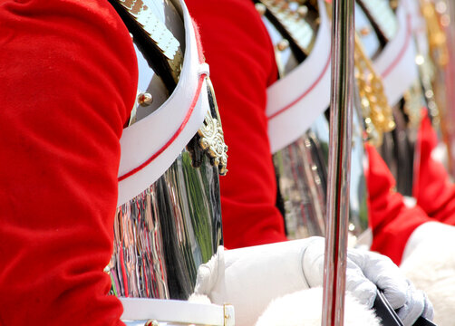 The Household Cavalry Mounted Regiment London England