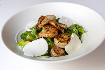 Shrimp Salad with Goat Cheese