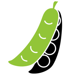 peas solid icon