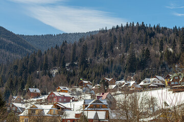 Nature of Western Ukraine. Mountains, rivers and forests. Shelter for war refugees. Departure from...