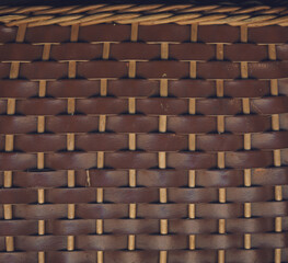 wicker basket texture background