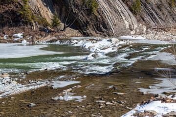 Nature of Western Ukraine. Mountains, rivers and forests. Shelter for war refugees. Departure from the occupied territories. War in Ukraine.