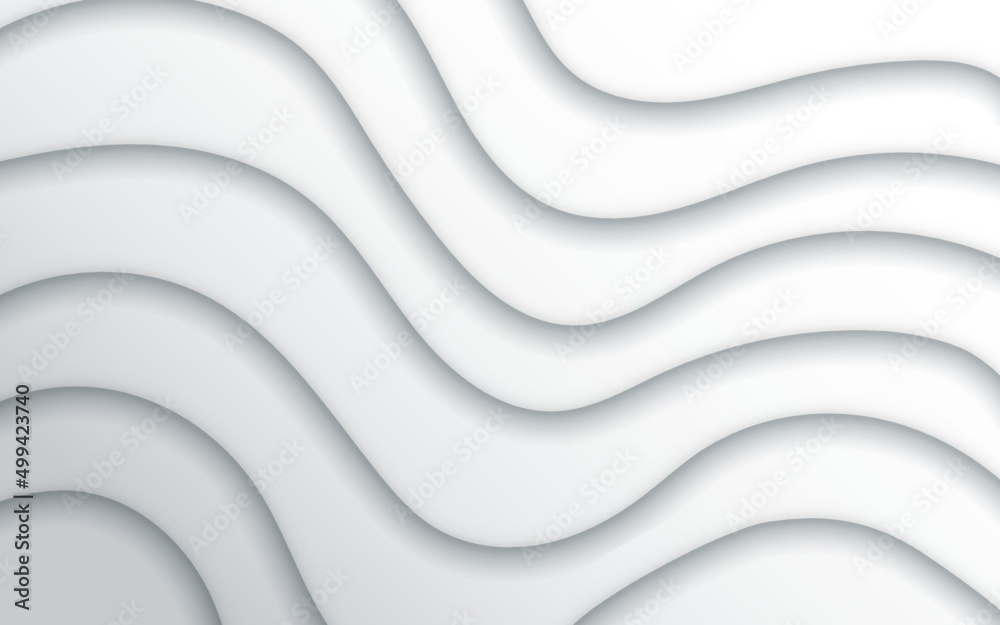Leinwandbilder abstract gray wavy line elegant background. premium background design with diagonal line pattern in 