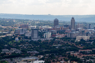 Aerial picture of Midrand
