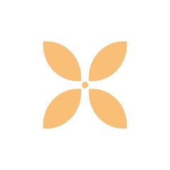 Naklejka premium flower drawing vector illustration design