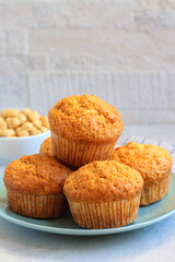 Hazelnut sweet muffins