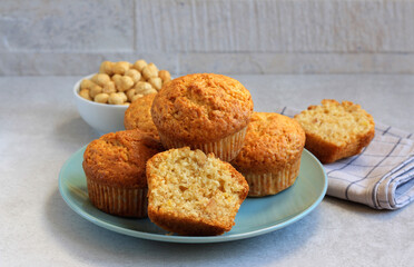 Hazelnut sweet muffins