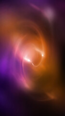 Colorful neon rotating lights glowing background.