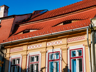 Fototapeta premium Sibui, the City with Eyes (Romania)