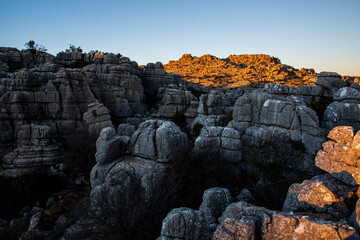 The Torcal de Antequera Natural Park contains one of the most impressive examples of karst...