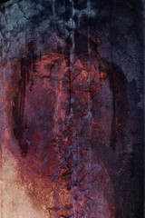 Naklejka premium a color Abstract painting background