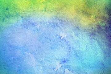 Watercolor texture background colorful splash