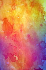 Watercolor texture background colorful splash