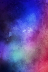 Watercolor texture background colorful splash