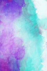 Fototapeta na wymiar Watercolor texture background colorful splash