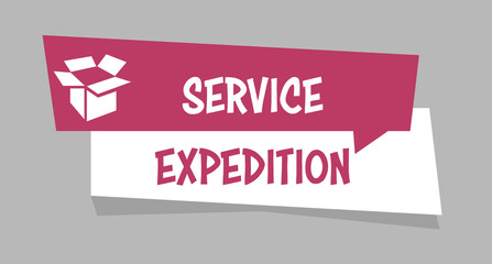 Logo service expédition.