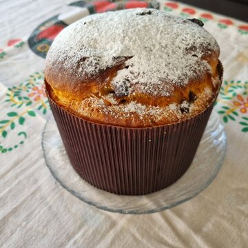 Easter panettone