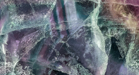 cyan and lilac fluorite macro зрщещ