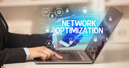 internet security and data protection concept