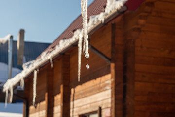 Houses and sights in the villages of Western Ukraine. Departure from the occupied territories. War in Ukraine.