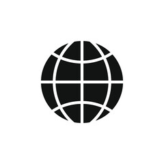 go to web icon. internet icon. network icon. vector illustration resource on white background