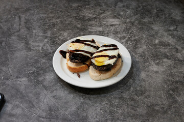 a various assorted american food