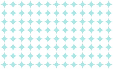 Vector illustration of overlapping circles in shades of blue, perfect for print, fashion design, online projects, brochures, posters, backgrounds.