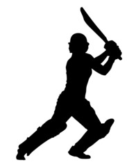 Cricket sport player