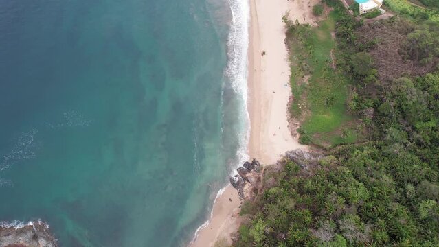 Aerials of San Francisco, also known as San Pancho, is a Mexican village with 1.100 habitants in the State of Nayarit on the central Pacific coast of Mexico about 50 km north of Puerto Vallarta