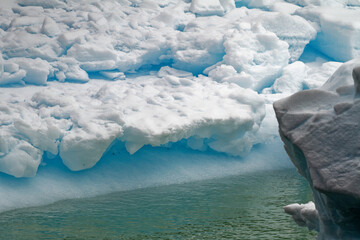 Antarctica - Pieces Of Floating Ice - Global Warming