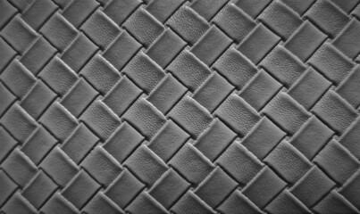 Texture Brown leather with layers of background, surface leather background.