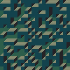 Implementation of Edward Zajec&rsquo;s &ldquo;Il Cubo&rdquo; from 1971. Essentially a Truchet tile set of 8 tiles and rules for placement art illustration