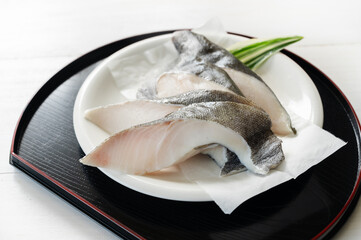 脂がのった生のマダラ