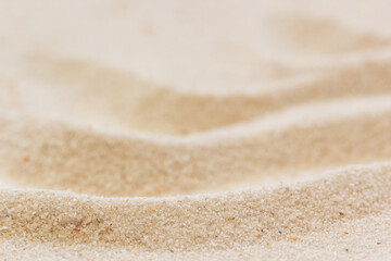 Wavy sea sand for background