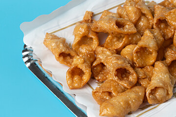 Bandeja con pestiños.