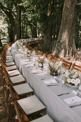 wedding decoration table setting