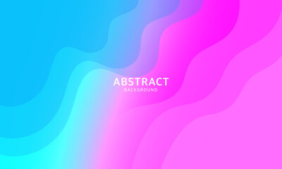 Liquid wave background with colorful background. Wavy liquid form. Vector illustration.banner.poster