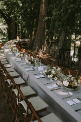 wedding decoration table setting