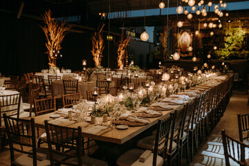 wedding decoration table setting