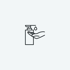  Wash_hands vector icon illustration sign