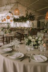 wedding decoration table setting