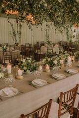 wedding decoration table setting