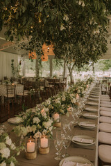 wedding decoration table setting