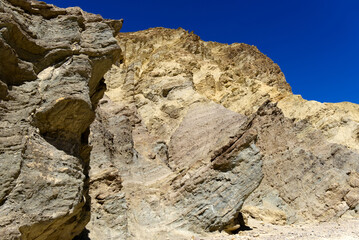 Death Valley Golden Canyon Trail Geology